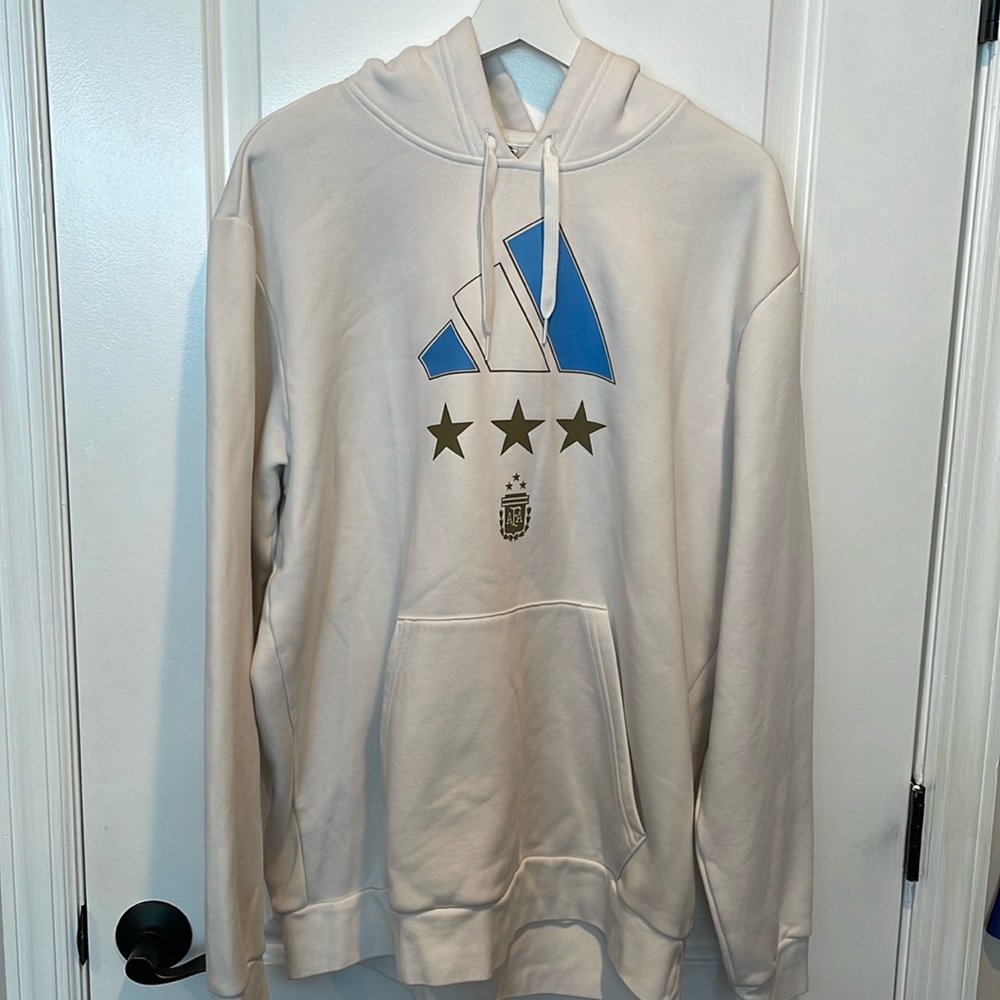 Argentina Adidas 3 Star Hoodie.